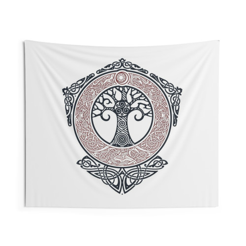 Yggdrasil Tree of Life Tapestry - Norse Mythology Art