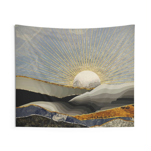 Morning Sun Landscape Tapestry