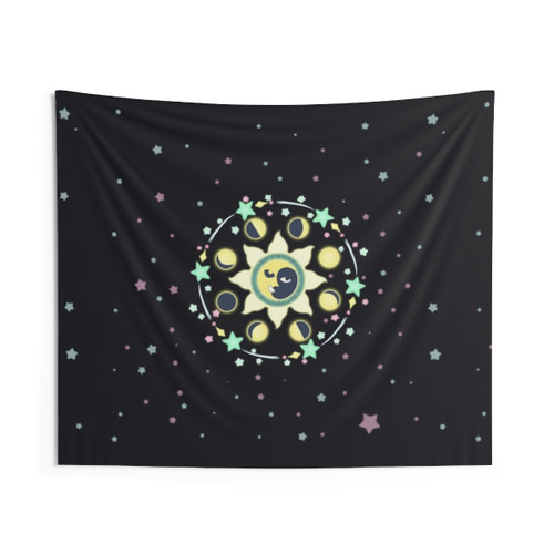 The Owl House Collector Tapestry featuring moon phases and characters