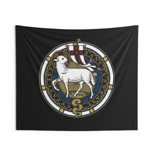 Agnus Dei Tapestry - Christian Decor Wall Art