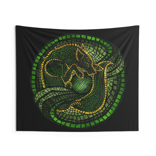 Dragon Age Dread Wolf Tapestry Wall Hanging