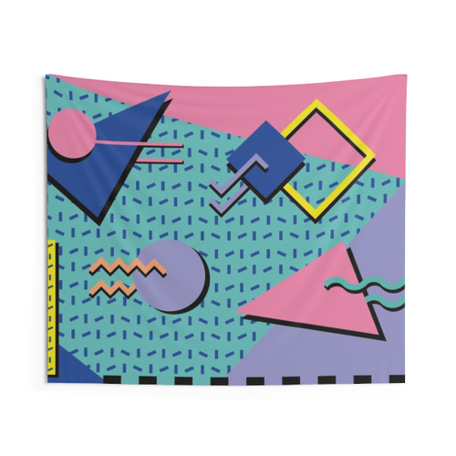 Memphis Pattern 90s/80s Retro Tapestry