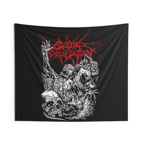Cattle Decapitation Metal Band Tapestry