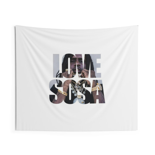 Chief Keef Love Sosa Logo Design Tapestry