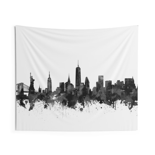 New York City Skyline Tapestry