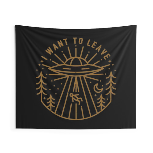 I Want To Leave Sci-Fi Tapestry