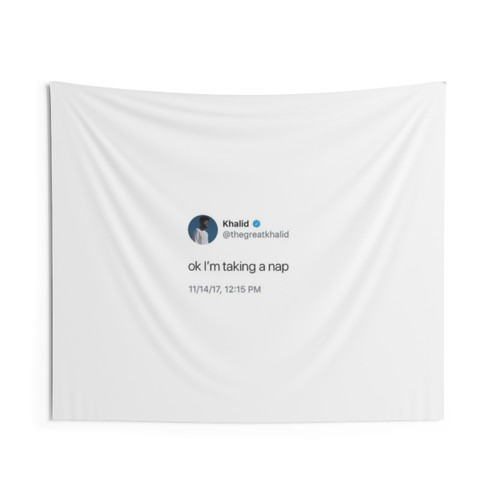 Goodnight Tapestry - Funny Trendy Quotes Wall Art