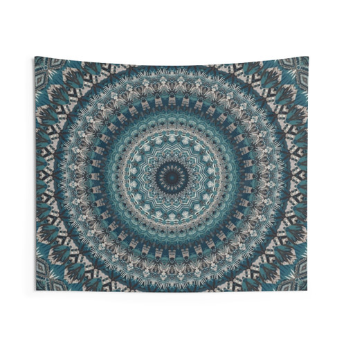 Mandala Tapestry - Colorful Floral Sacred Geometry Wall Hanging