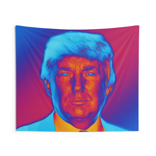 Pop Art President Trump Tapestry