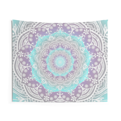Mandala Meditation Tapestry - Spiritual Wall Hanging