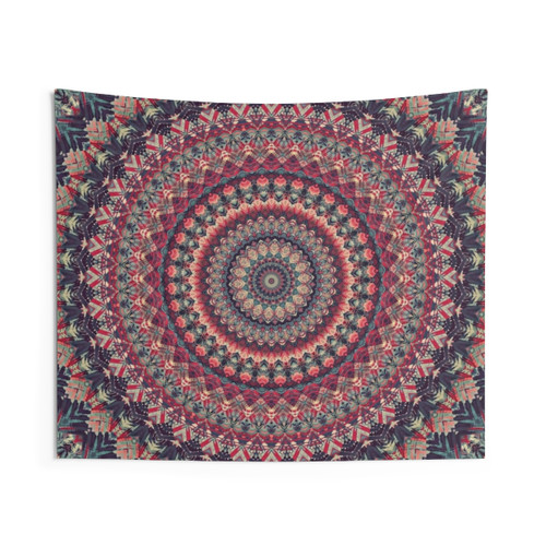 Colorful Mandala Tapestry Wall Hanging