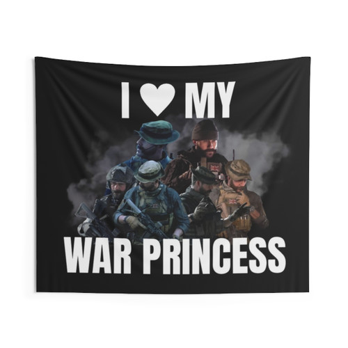 Call of Duty John Price War Princess Tapestry