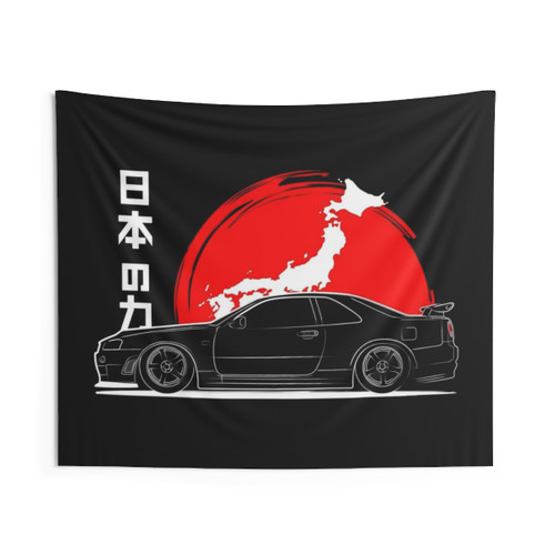 JDM Skyline R34 GTR Tapestry
