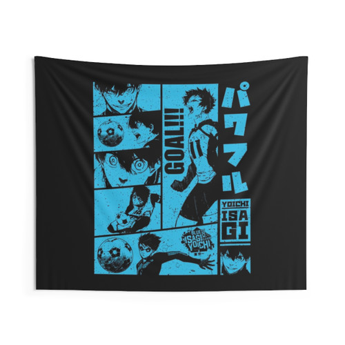 Blue Lock Yoichi Isagi Manga Tapestry