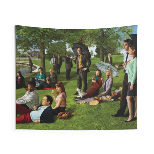 The Office Seurat Tapestry Wall Hanging