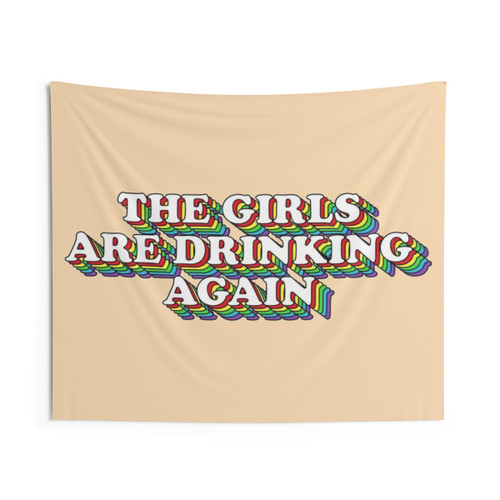 Drinking Women's Tapestry