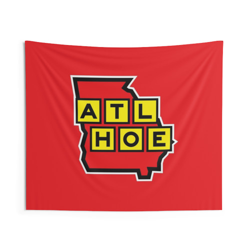 ATL Hoe Red & Yellow Tapestry