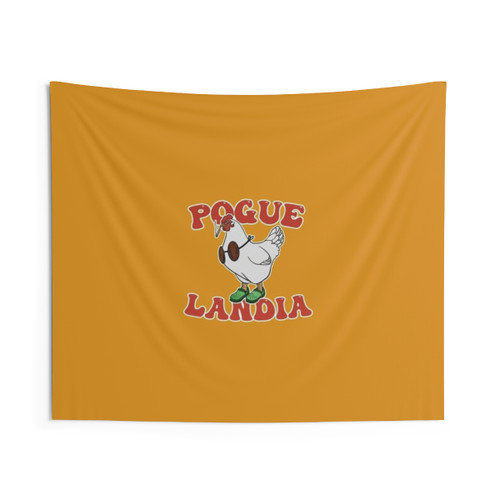 POGUELANDIA Tapestry - Outer Banks TV Show Wall Hanging