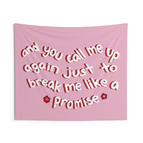 Like a Promise Taylor Swift Inspired Wall Tapestry