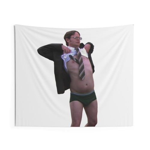 The Office themed tapestry featuring iconic characters and quotes