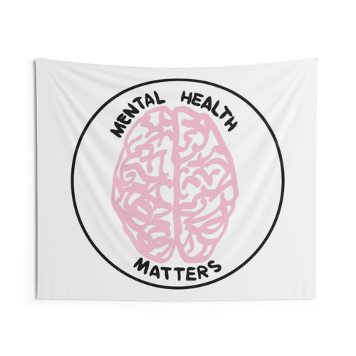 Mental Health Matters Tapestry - Wall Art for Wellness