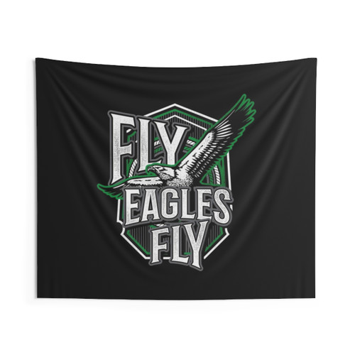Grunge Eagles Fly Tapestry
