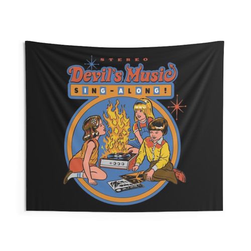 Devil's Music Sing-Along Tapestry