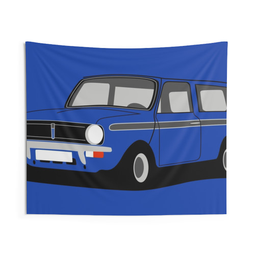 Classic Mini Clubman Estate Tapestry for Car Enthusiasts