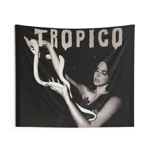 Classic Vintage Tropico Short Film Tapestry
