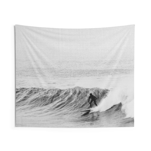 Surf Time Coastal Landscape Tapestry