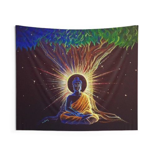 Enlightenment Tapestry - Spiritual Wall Art
