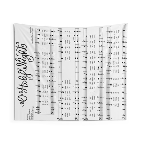 O Holy Night Christmas Tapestry