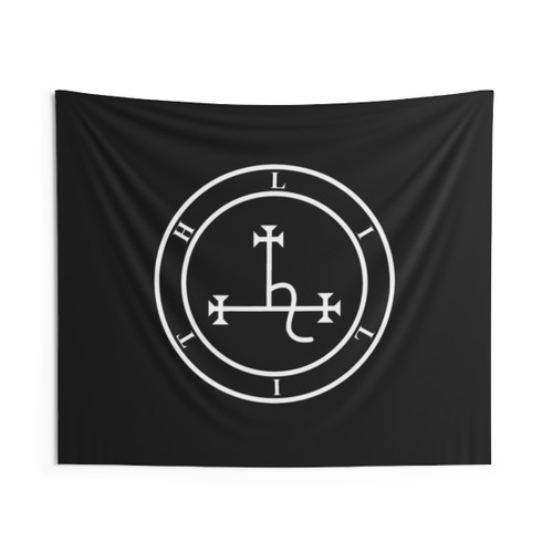 Sigil of Lilith Tapestry - Pagan Ritual Magick Wall Art
