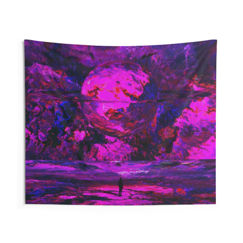 Abstract 44 Colorful Tapestry Wall Hanging