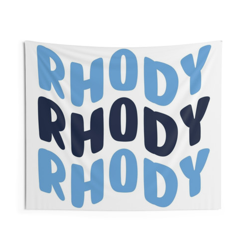 Rhody Curvy University of Rhode Island Tapestry