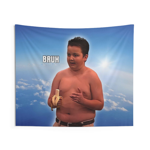Gibby Bruh Meme Tapestry
