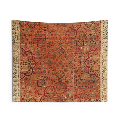 17th Century Velvet and Silk Tapestry Wall Hanging