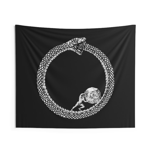 Sisyphus Ouroboros Existentialist Tapestry