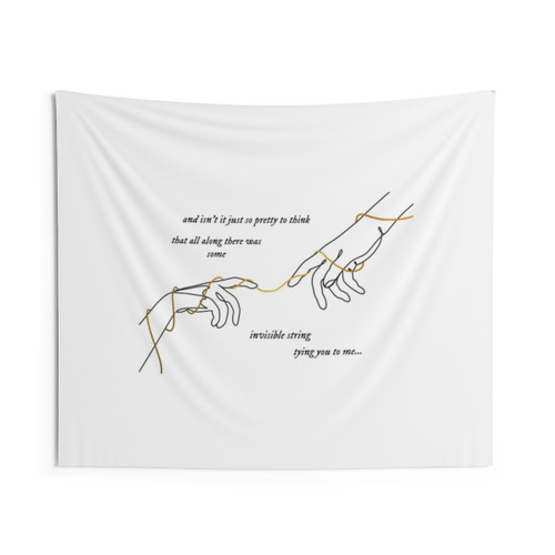 Invisible String Tapestry - Taylor Swift Folklore Lyrical Art
