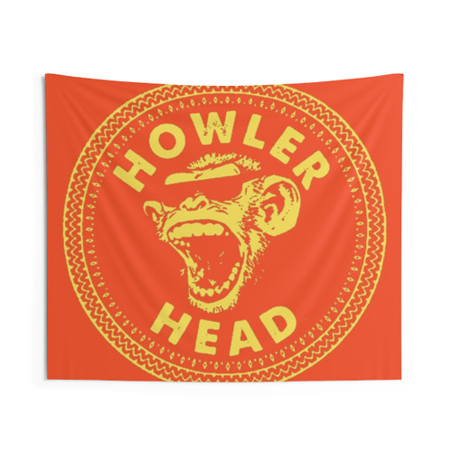 Vintage Howler Head Logo Tapestry