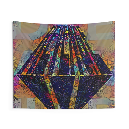 Abstract Revenge of the Dreamers III Tapestry