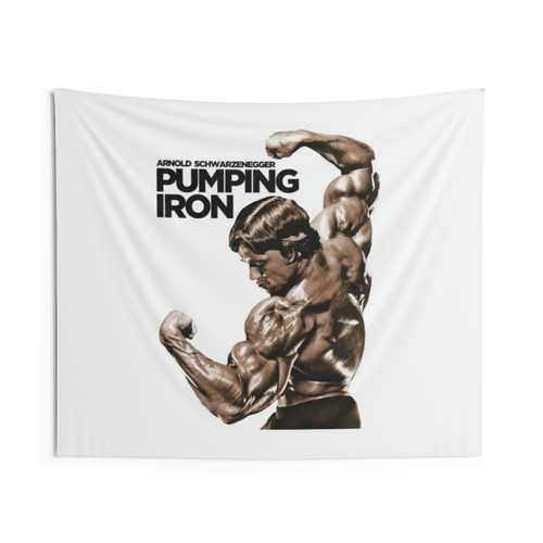 Arnold Schwarzenegger Pumping Iron Tapestry