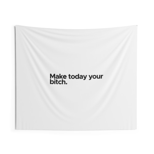 Motivational Tapestry with Inspirational Quote