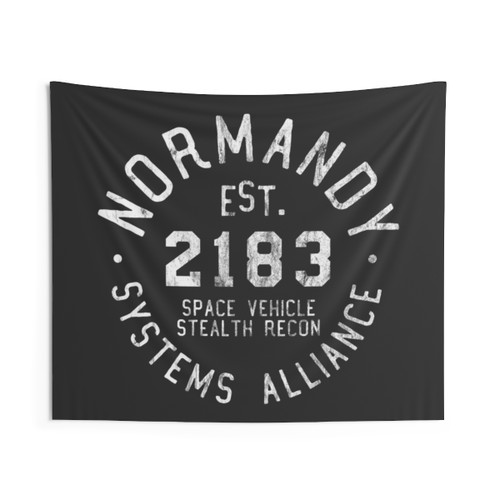 SSV Normandy Mass Effect Athletic Tapestry