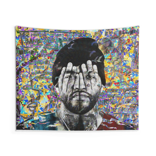 Joyner Lucas Portrait Tapestry