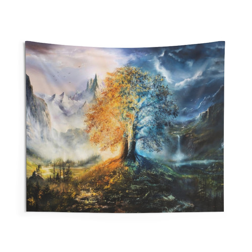 The Two Trees #2 Tapestry - Tolkien Inspired Artwork