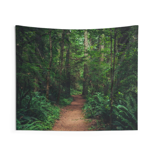 Take the Path Tapestry - Nature-Inspired Wall Hanging
