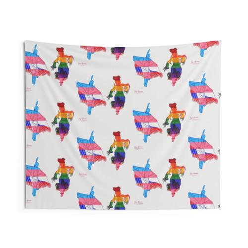 Pride Dancers Indigenous LGBTQ Tapestry