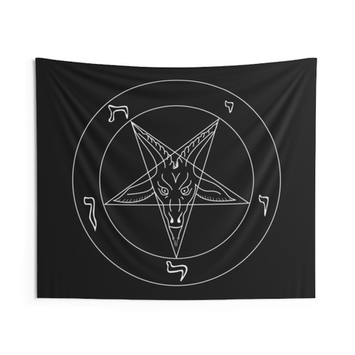 Satanic Pentagram Tapestry