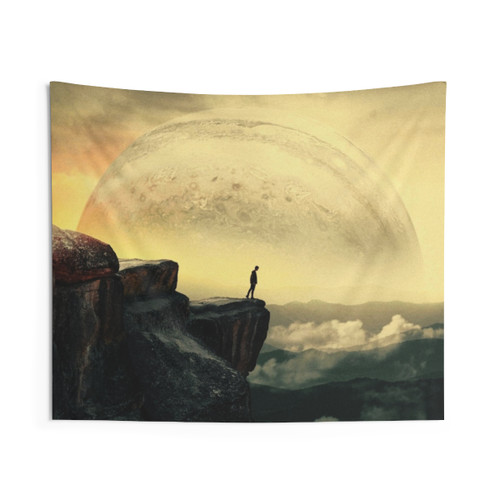 Space Mountain Tapestry Wall Hanging